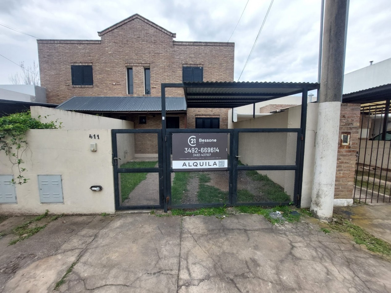 Casa de 2 dormitorios en alquiler en Pizzurno, Rafaela